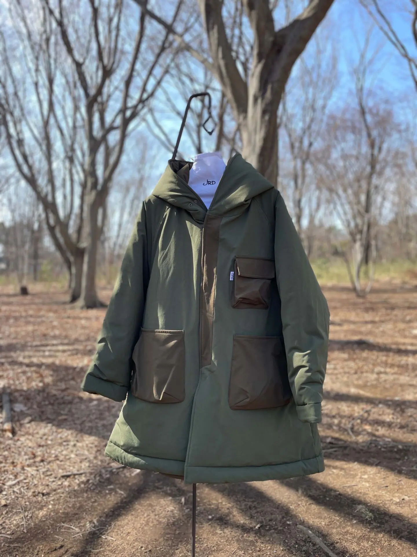 中綿入り ポンチョコートPADDING PONCHO COAT JRD-294 | OUTDOSKY garage